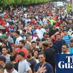 Largest ever migrant caravan gathers in Chiapas as Biden’s Summit of the Americas convenes